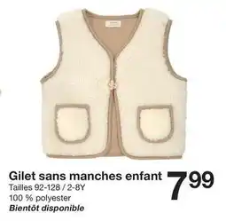 Zeeman Gilet sans manches enfant offre
