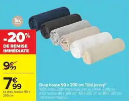 Carrefour Drive Drap house "Uni jersey" offre