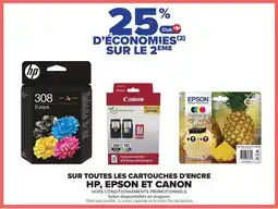 Carrefour Drive HP, EPSON ET CANON Sur toutes les cartouches d'encre offre