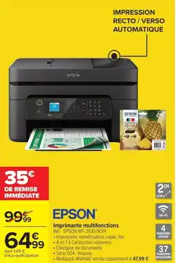 Carrefour Drive EPSON Imprimante multifonctions offre