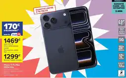 Carrefour Drive iPhone 17 Pro Max 256Go bleu offre