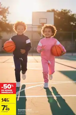 Carrefour Drive Ensemble enfant offre