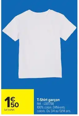 Carrefour Drive T-Shirt garçon offre