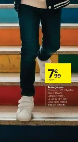 Carrefour Drive Jean garçon offre