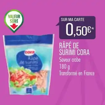 Match Râpé de surimi cora offre