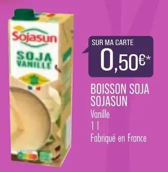 Match Boisson soja sojasun offre