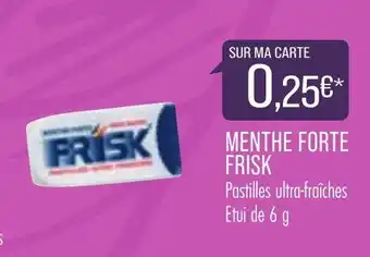 Match Menthe forte frisk offre
