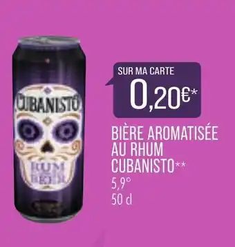 Match Bière aromatisée au rhum cubanisto offre