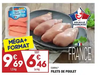 ALDI Filets de poulet offre