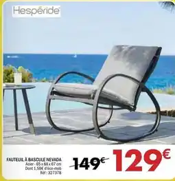 La Foir'Fouille Fauteuil à bascule nevada offre
