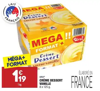 ALDI Crème dessert vanille offre