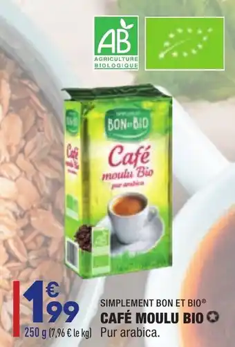 Café moulu bio