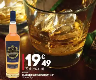 ALDI Blended scotch whisky offre