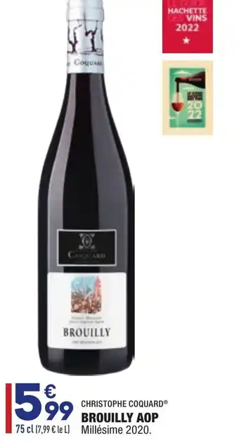 ALDI Brouilly AOP offre