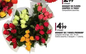 ALDI Bouquet de 7 roses premium offre