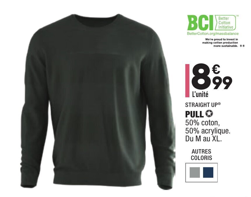 Promo Pull chez ALDI