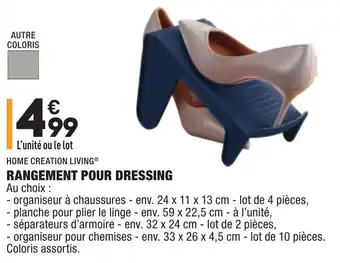 ALDI Rangement pour dressing offre