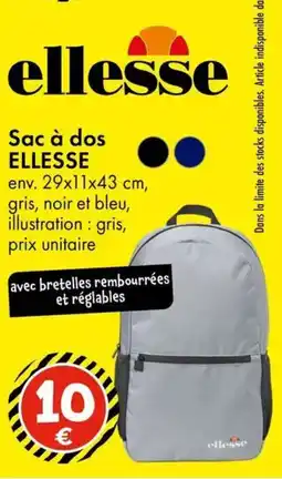 TEDi ELLESSE Sac à dos offre