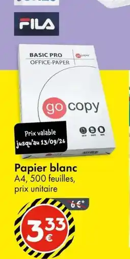 TEDi Papier blanc offre