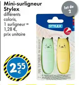 TEDi STYLEX Mini-surligneur offre