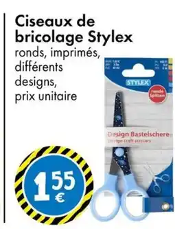 TEDi STYLEX Ciseaux de bricolage offre
