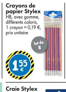 TEDi STYLEX Crayons de papier offre