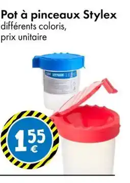 TEDi STYLEX Pot à pinceaux offre