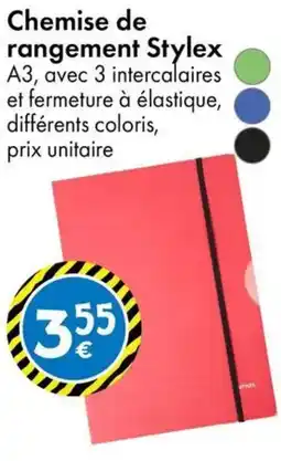 TEDi STYLEX Chemise de rangement offre
