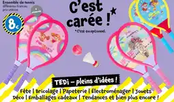 TEDi Ensemble de tennis offre