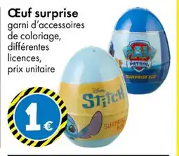 TEDi Œuf surprise offre