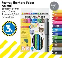 TEDi Feutres Eberhard Faber Animal offre