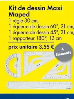 TEDi MAPED Kit de dessin Maxi offre