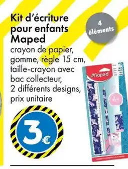 TEDi MAPED Kit d'écriture pour enfants offre