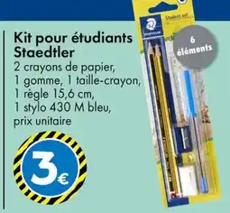 TEDi STAEDTLER Kit pour étudiants offre