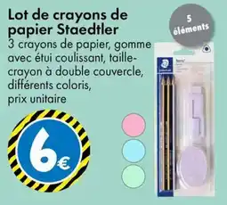 TEDi STAEDTLER Lot de crayons de papier offre