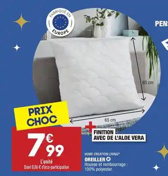 ALDI Oreiller offre