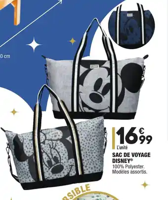ALDI Sac de voyage disney offre