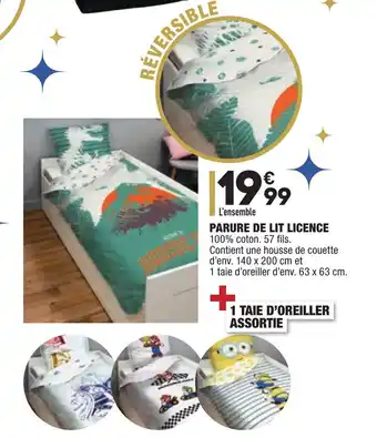 Parure de lit licence