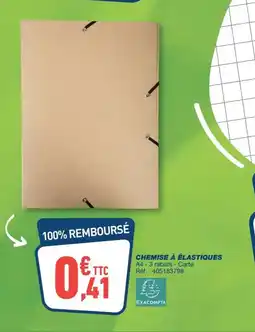 Bureau Vallée Chemise à élastiques offre