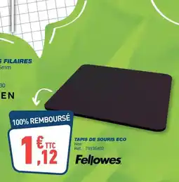 Bureau Vallée FELLOWES Tapis de souris eco offre
