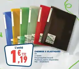 Bureau Vallée Chemise à élastiques offre