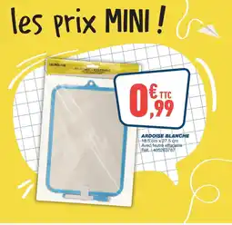 Bureau Vallée Ardoise blanche offre