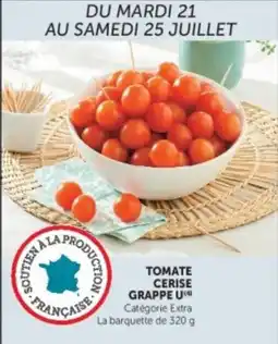 Hyper U TOMATE CERISE GRAPPE U(4) offre