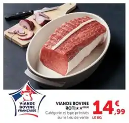 Hyper U Viande Bovine Roti offre