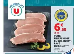 Hyper U PORC FILIÈRE U IGP offre