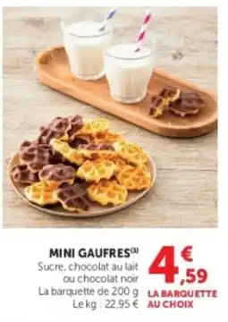 Hyper U MINI GAUFRES offre