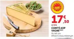 Hyper U VAGNE Comté AOP offre