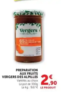 Hyper U Vergers Des Alpilles Preparation aux fruits offre