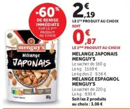 Hyper U Menguy's Mélange Japonais offre