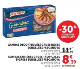 Hyper U PESCANOVA Gambas offre